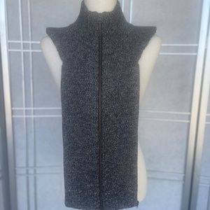 Veronica Beard Heather Gray Wool Uptown Dickey sz O/S